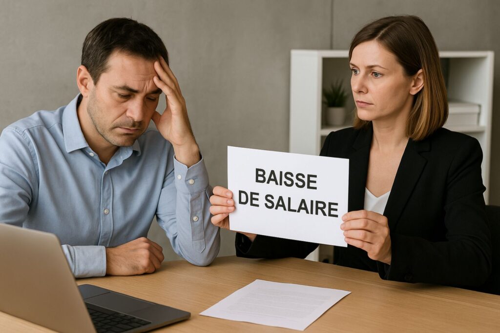 baisse de salaire