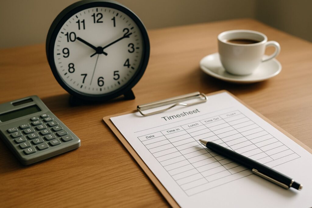 calculer le temps de travail