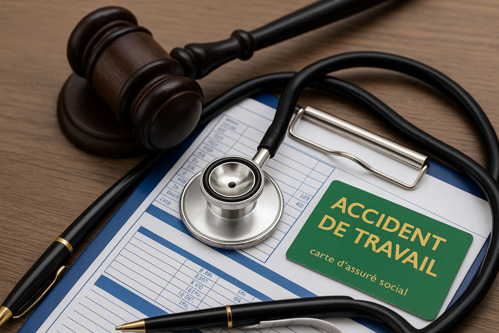 indemnités en cas d'accident de travail