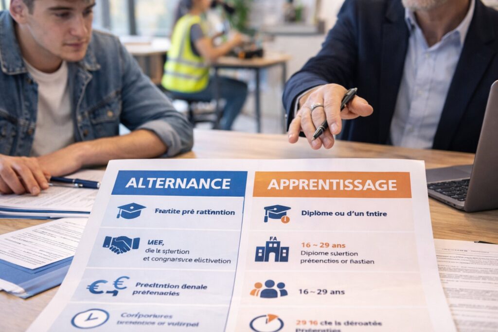 Alternance et apprentissage : différences