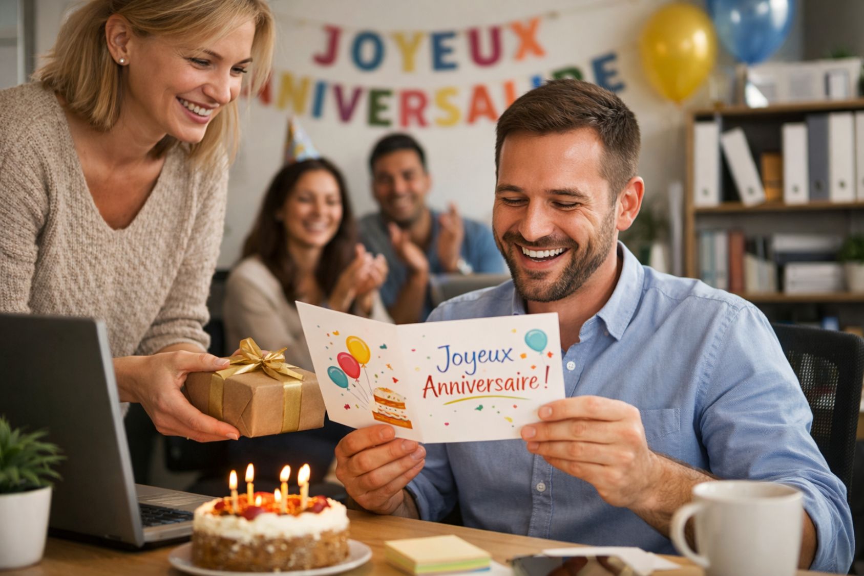 message d'anniversaire pour un collègue