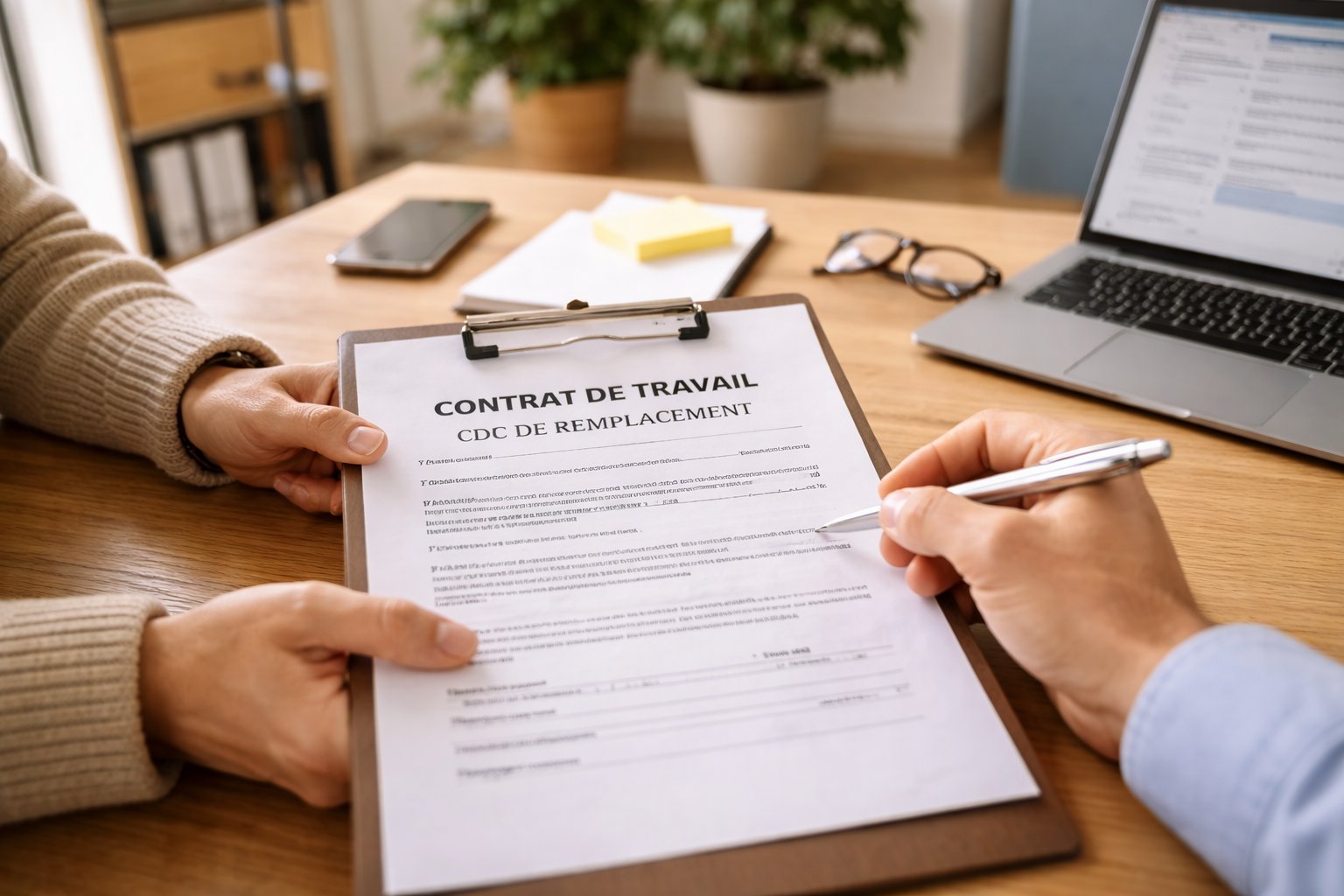 CDD de remplacement : règles et vigilance