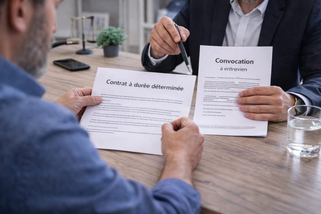 CDD et licenciement : ce que dit la loi