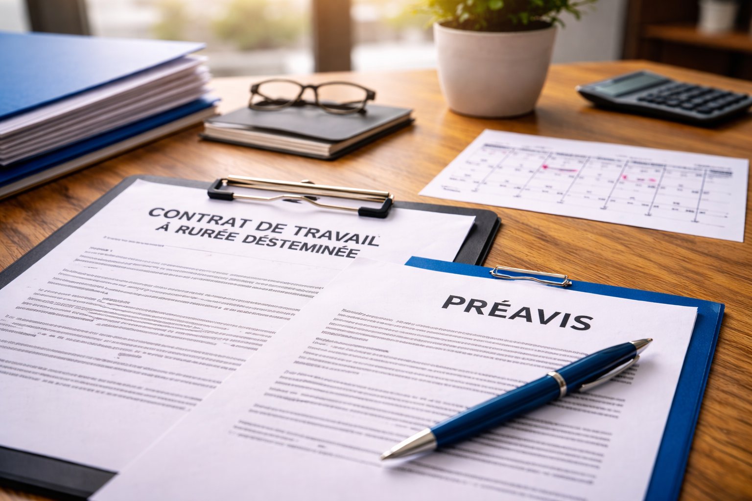 CDD et préavis : règles applicables