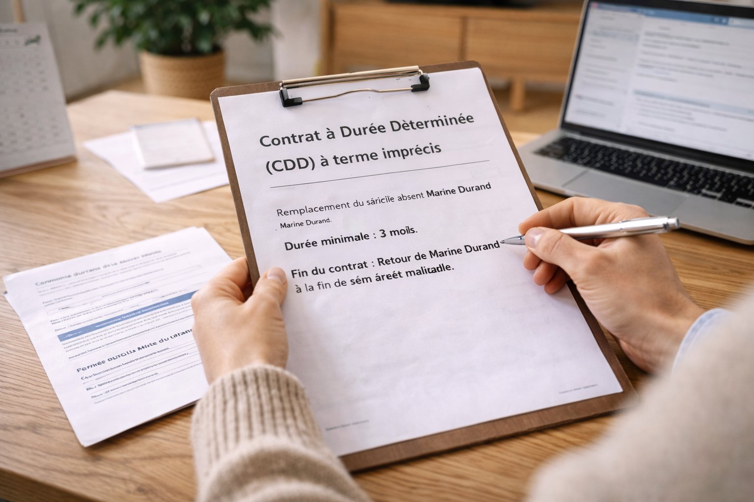 CDD à terme imprécis : cadre et limites