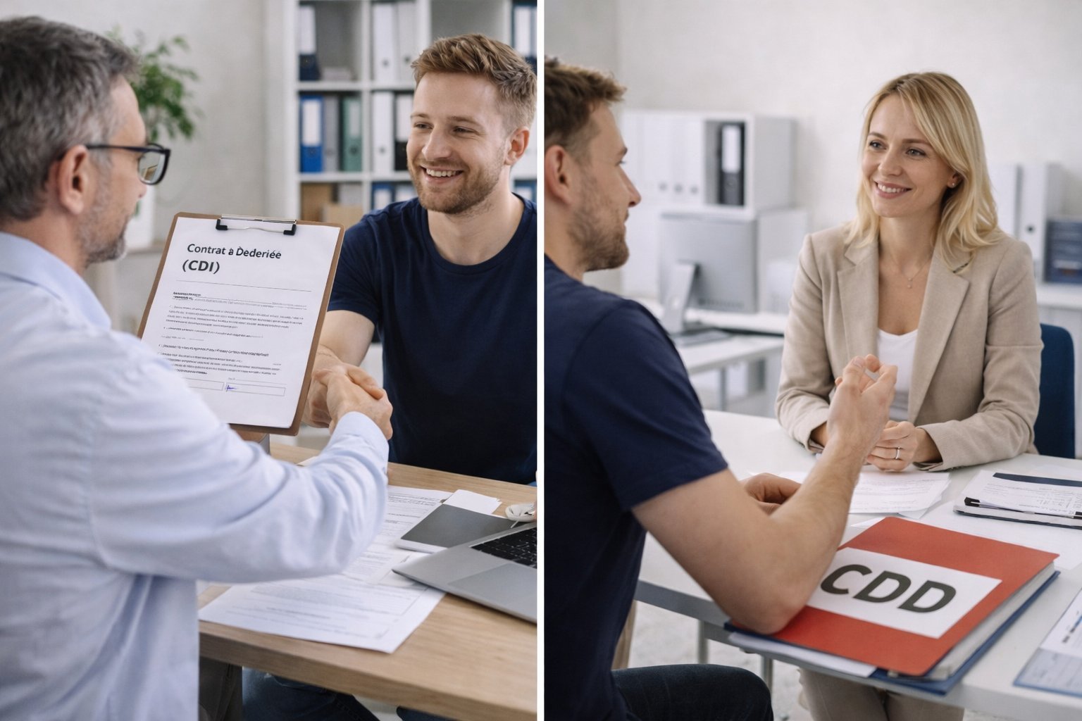 CDD transformé en CDI : cas et effets