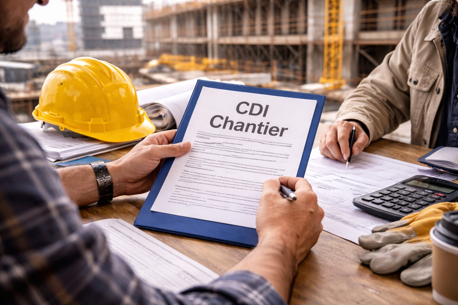 CDI chantier : cadre et fonctionnement