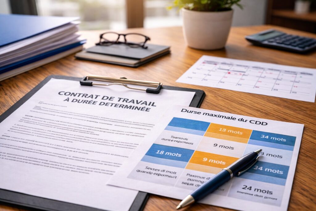 Durée maximale du CDD : plafonds et cas