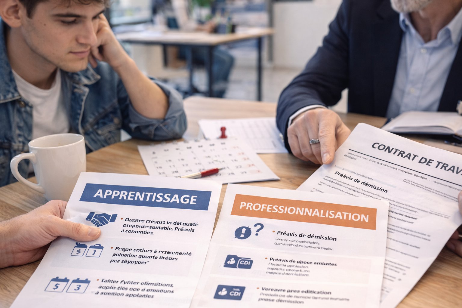 Préavis en alternance : règles clés