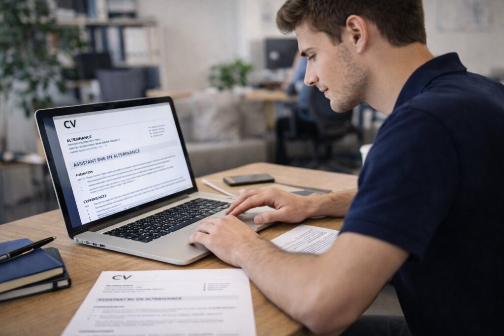 Réussir son CV pour une alternance