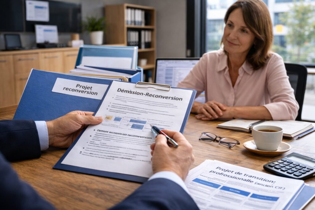 Reconversion professionnelle en CDI