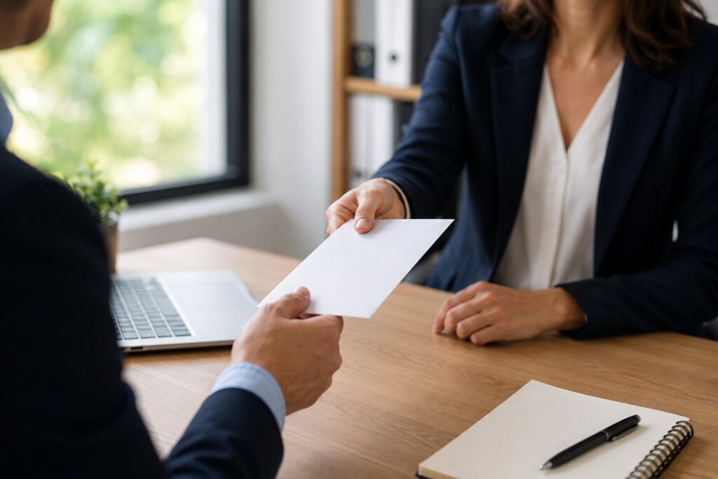Lettre de démission CDI : règles et conseils
