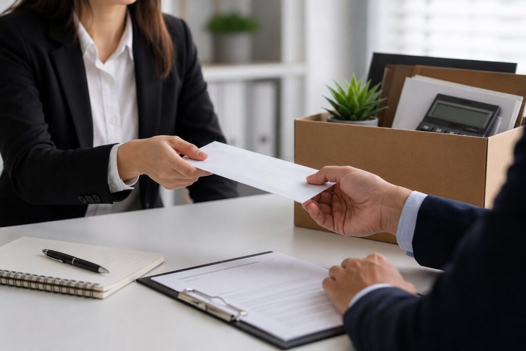 Lettre de démission CDI : règles et conseils